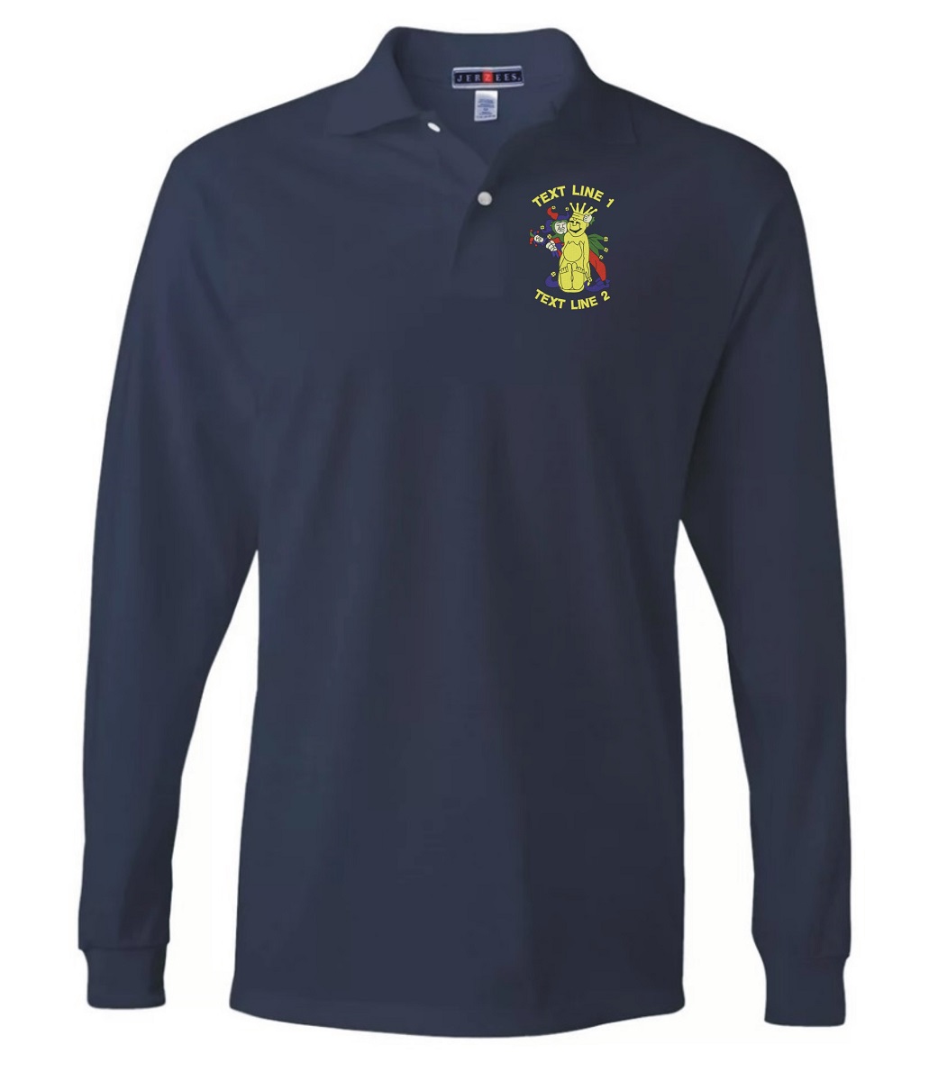 (image for) ROJ MIRTH Royal Order of Jesters Polo L/S #911